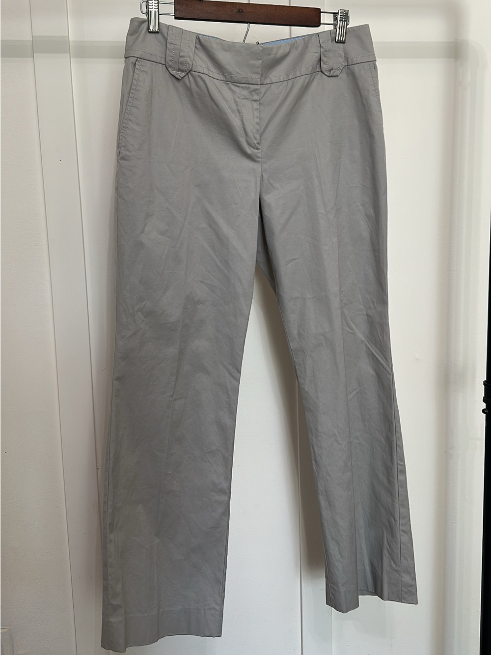 Anna Taylor LOFT Classic Women's Pants in Light Gray